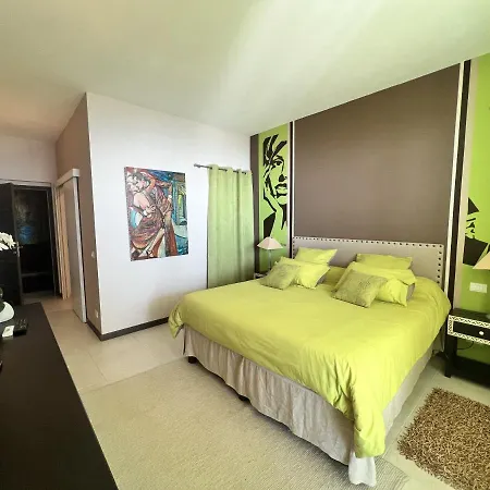 Charming Bedroom In Luxurious With Seaview